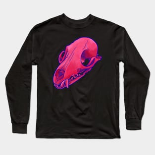 Fox Skull (Bisexual Pride) Long Sleeve T-Shirt